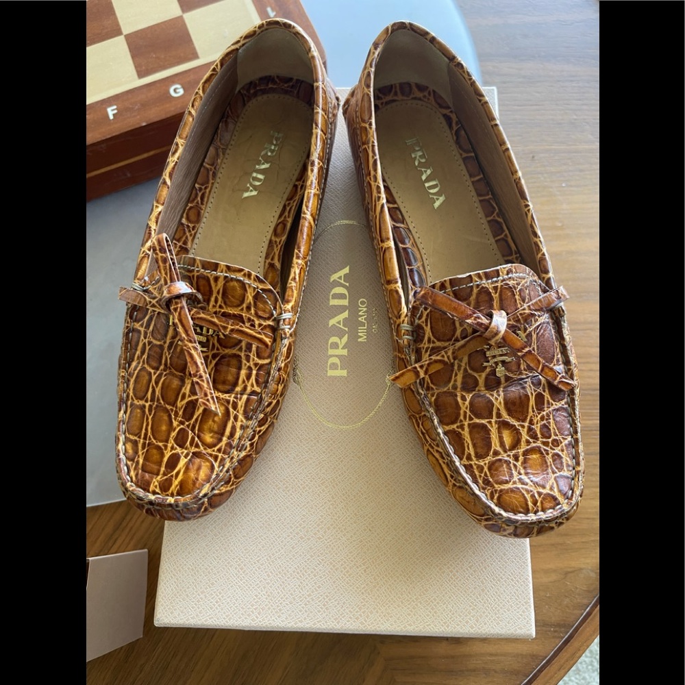 Prada loafers made in Italy 🇮🇹